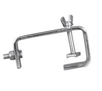 Eurolite 58000650 TH-50 - Gancho para instalación de dispositivos de luz, color plateado