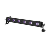 EUROLITE Barra de luz LED BAR-6 UV | Barra de efectos de luz (50 cm) con LED UV