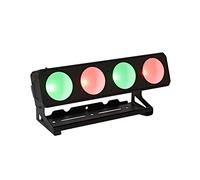 EUROLITE Barra de luz LED PMB-4 COB QCL de 30 W, con mezcla de colores RGBW, incluye mando a distancia por infrarrojos