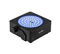 EUROLITE Batería IP Flat Light SMD sw | Faro plano IP65 con 81 LED RGBW SMD, transceptor QuickDMX y mando a distancia IR
