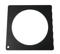 Eurolite Black PAR 64 Marco de gel de filtro cuadrado para la hoja de gel de iluminación