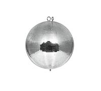 EUROLITE Bola de espejo de 30 cm (5 x 5 mm) | Bola de espejo de seguridad con segundo ojal