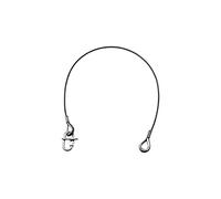 EUROLITE - Cable de Seguridad UNV-15S, 4 x 1000 mm, hasta 15 kg SW (96397639469)