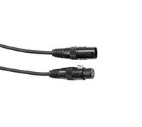 EUROLITE DMX Cable XLR 5pin 1m bk