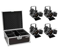 Eurolite EUROLITE Set 4x AKKU THA-20PC TRC Theater-Spot sw + Case (20000873)