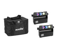 EUROLITE - Juego de 2 focos MK2 y bolsas blandas
