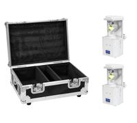 EUROLITE Juego de 2 LED TSL-350 Scan COB blanco + funda