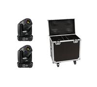 Eurolite Juego de 2 luces LED Tmh-S90 + estuche