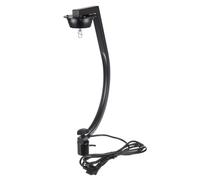 EUROLITE Soporte de trípode con motor para bolas de espejo de hasta 30 cm, negro, soporte curvado con motor para bolas de espejo de hasta 30 cm