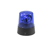 EUROLITE Mini luz de policía azul USB/batería