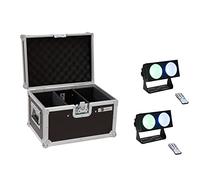EUROLITE Set 2x LED CBB-2 COB RGB Leiste + Case (20000808) marca Eurolite