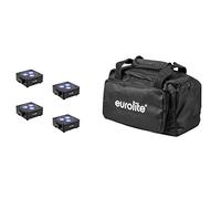 Eurolite Set 4X AKKU Luce Piatta 3 BK Soft Bag