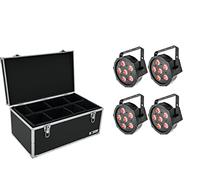 Eurolite Set 4X LED SLS-6 TCL Spot Caso TDV-1