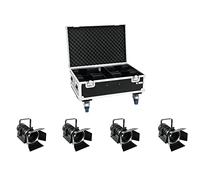 Eurolite Set 4X LED THA-40PC BK Caso