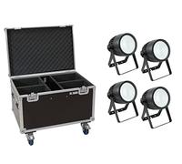 Eurolite Set 4X LED Theatre COB 200 WW/CW + Case mit Rollen (20000875) Marca