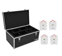 EUROLITE - Set de 4 akku tl-3 tcl blanco + caja tdv-1