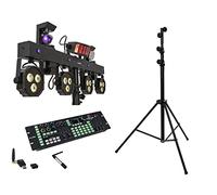 EUROLITE Set LED KLS Scan Next FX Kompakt-Lichtset + Controller + Stativ (20000851) marca Eurolite
