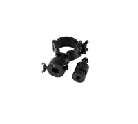 EUROLITE TPZ-1 - Pinza con espiga para TV (color negro | Abrazadera de montaje para tubo de 50 mm - Soporte extraíble - Carga máxima WLL 100 kg