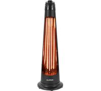 Eurom q-tower 1200 calentador eléctrico de 1200 vatios