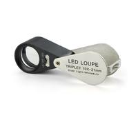 Euromex Lupa plegable PB.5034-LUV, 10x acromática, LED, UV