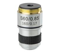 Euromex Objetivo 60x/0,85, acro., resorte, parafocal, 35 mm, MB.7060 (MicroBlue)