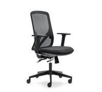 Euromof Lyon Silla de Oficina Ergonómica Negra