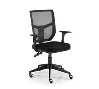 Euromof Roma Silla de Oficina Negra