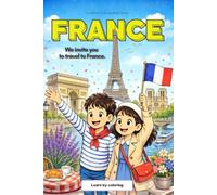 Euroook: France mini: Educational Coloring Journey for Kids (Ages 7-12)