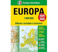 Europa. Atlante stradale e turistico 1:800.000. 2025-2026 (Atlanti stradali)