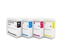 【Europa】 Cartucho de Tinta pigmentada SJIC36P T44C1 T44C2 T44C3 T44C4, Compatible con Impresora de Etiquetas EPSON CW-C6500Ae CW-C6500Pe EUR(4pcs)