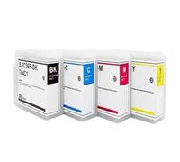 【Europa】 Cartucho de Tinta pigmentada SJIC36P T44C1 T44C2 T44C3 T44C4, Compatible con Impresora de Etiquetas EPSON CW-C6500Ae CW-C6500Pe EUR(4Color 1set)