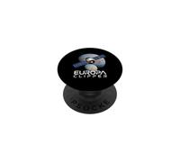 Europa Clipper Exploración Espacial Júpiter Luna Cubierta de Hielo PopSockets PopGrip Adhesivo