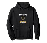 Europa Hazlo Unidad Bandera Europea Camiseta Sudadera con Capucha