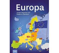 Europa: Länder, Regionen und Städte im Überblick (Tapa dura)