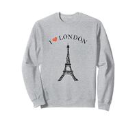 Europa Londres Gran Bretaña Torre Eiffel París Sudadera