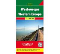 Europa occidentale 1:2.000.000: Wegenkaart 1:2 000 000 (Auto karte)