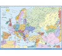 Europa und der Nahe Osten politisch: umweltfreundliches Lernposter