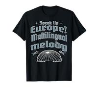 Europa Unida Melodía Idiomas Diversidad Camiseta