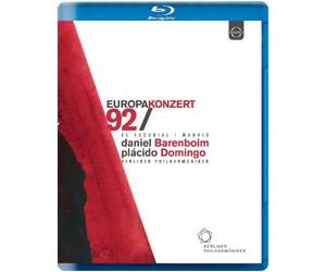 Europakonzert 1992 [Daniel Barenboim, Berlin Philharmonic, Placido Domingo] [Euroarts: 2011294] [Blu-Ray]