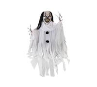 EUROPALMS Halloween Figure Clown Gildo, animated, 80 cm