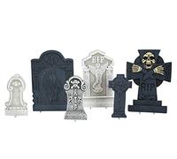 EUROPALMS Juego de lápidas de Halloween Friedhof, juego de seis piezas