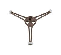 Europart 75-UN-15 - Soporte universal para plato giratorio para microondas, plástico, color plateado