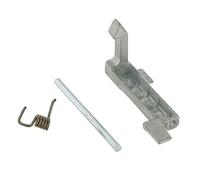 Europart - Pestillo de plástico para puerta de lavadora compatible con BSH Bosch WVH28420 Series, color blanco