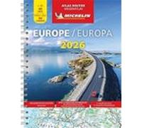 Europe 2026: Atlas Routier : + De 40 Pays Europa 2026: Wegenatlas: Mee