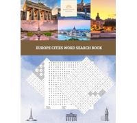 Europe Cities Word Search Book