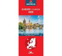 EUROPE EUROPA 11705 2026: wegenkaart 1:3 000 000 (Nationale kaarten Michelin)
