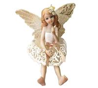Europe Flower Fairy Statue Escultura de Belleza Angelfón Elfo Estatuillo Figurado Inicio Moderno Inteor decoración Decoración de automóvil