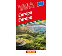 Europe Road Map: Inkl. Ortsverzeichnis und Reiseinformationen