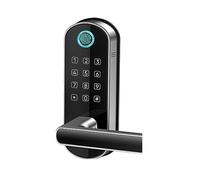 Europe Smart Lock para puerta de entrada sin llave, cerradura de puerta de huella digital, cerradura de puerta electrónica digital sin mortaja