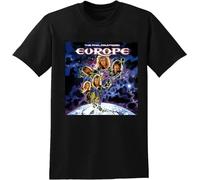 Europe The Final Countdown T-Shirt Men's Unisex tee Black L